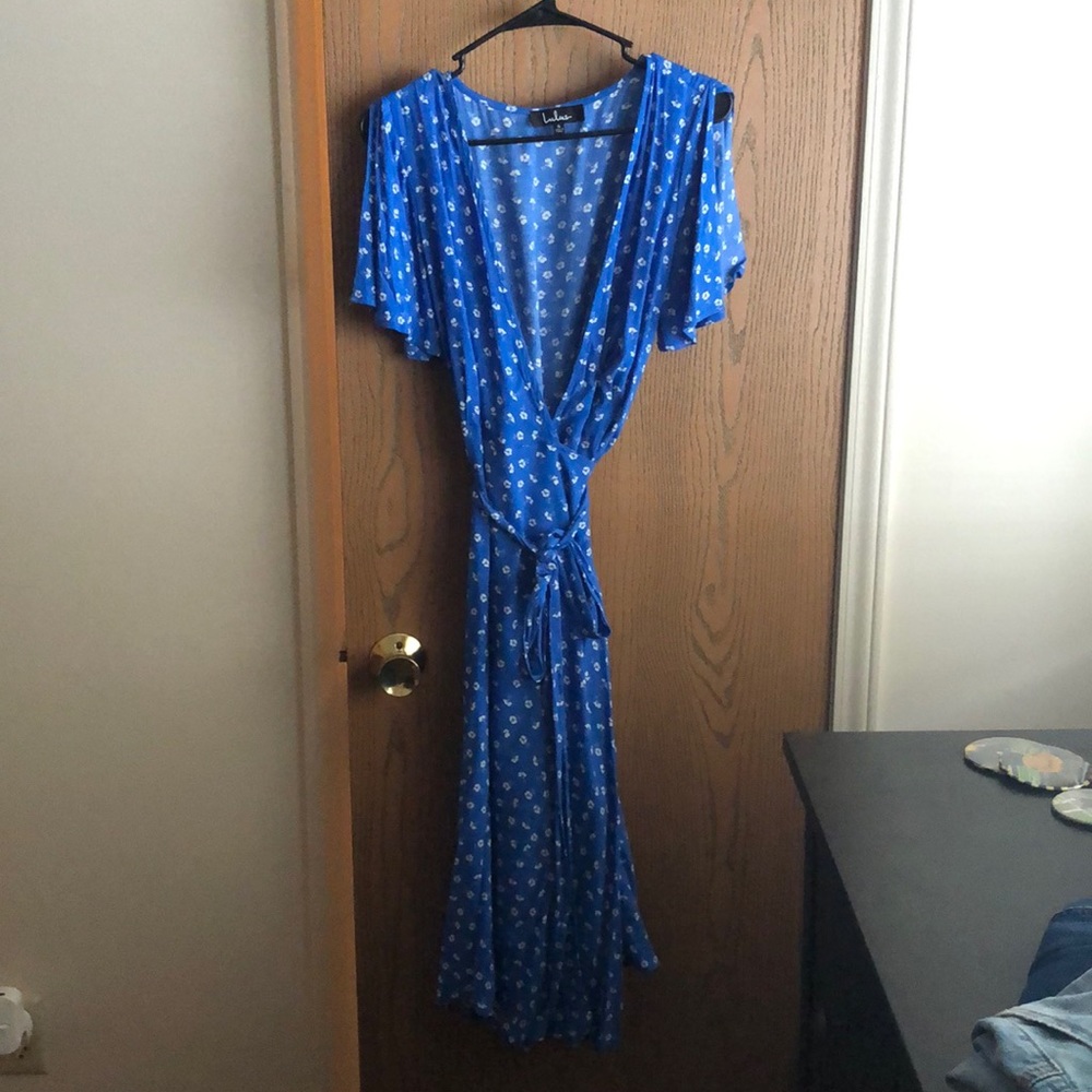Maxi floral dress